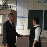 С Днем знаний учеников школы №7 поздравил секретарь Совета ГО г. Салават